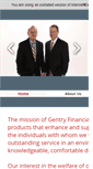 Mobile Screenshot of gentryfinancialgroup.com